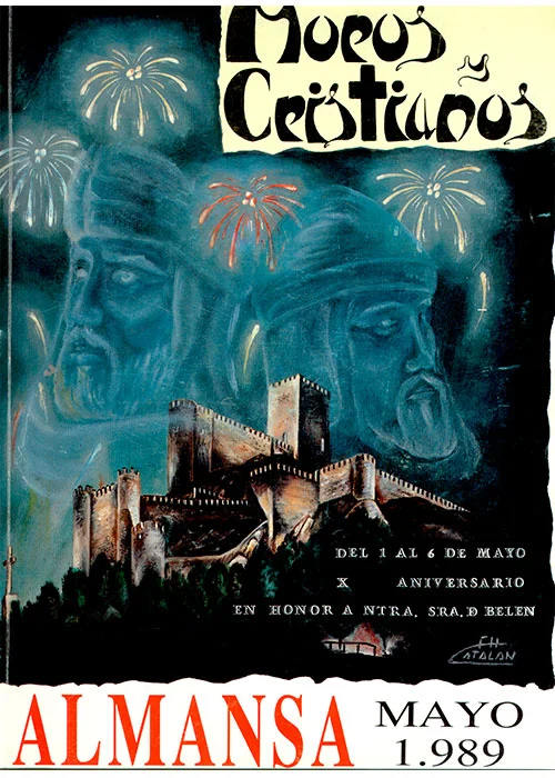 Fiestas mayores en honor de María Santísima de Belén 1989 Almansa